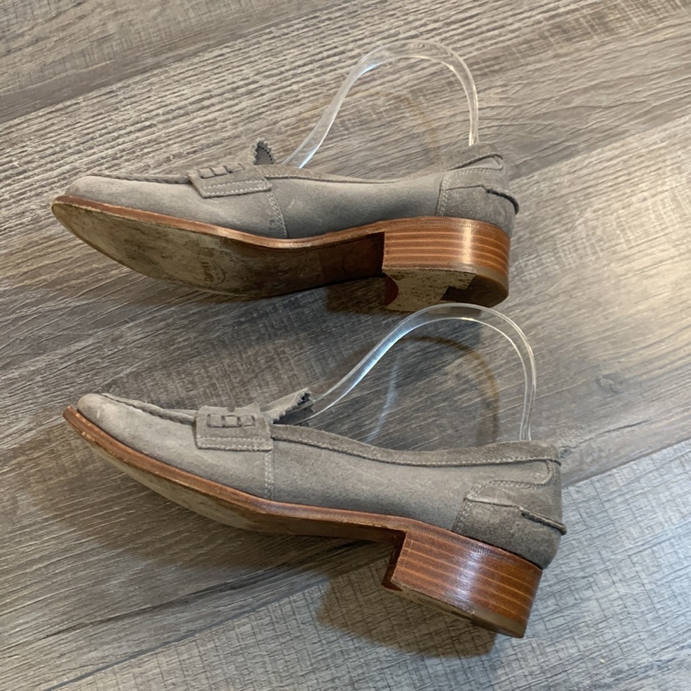 Church''s grey suede Penny loafer size 7 - Picture 5 of 10